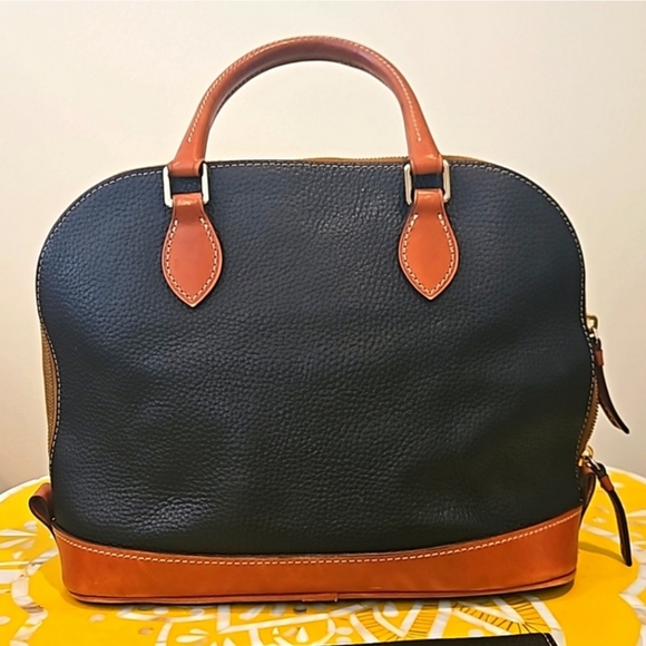 Dooney & BourkePebble Collection Zip Dome Satchel Bag & Wallet - Picture 4 of 14